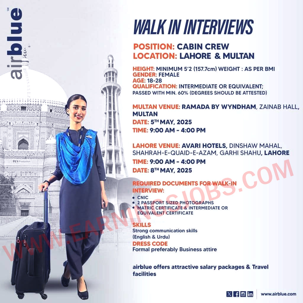 Air Hostess Jobs